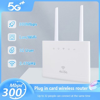 Router 5g 300mbps - hỗ trợ tất cả các nhà mạng tận hưởng wifi bằng cách lắp sim