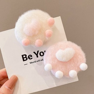 Dễ thương kẹp tóc hình chân mèo đáng yêu cho bé gái