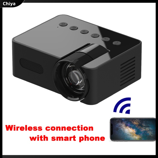 Máy Chiếu mini yt100 wifi Thông Minh Cho Điện Thoại / Máy Tính Bảng / Laptop