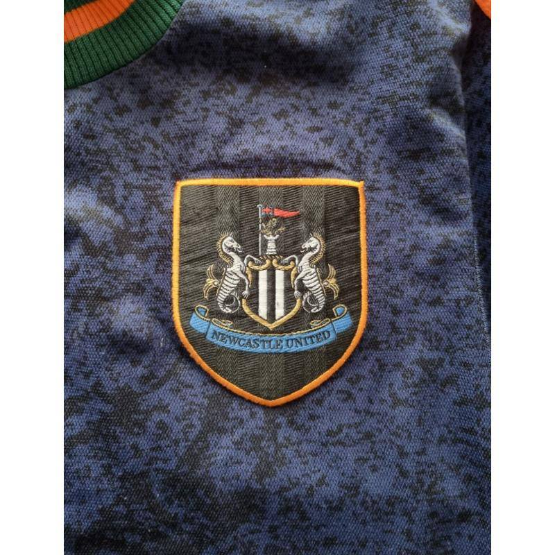 Áo Thun Bóng Đá Đội newcastle united away 1997 1998 1998