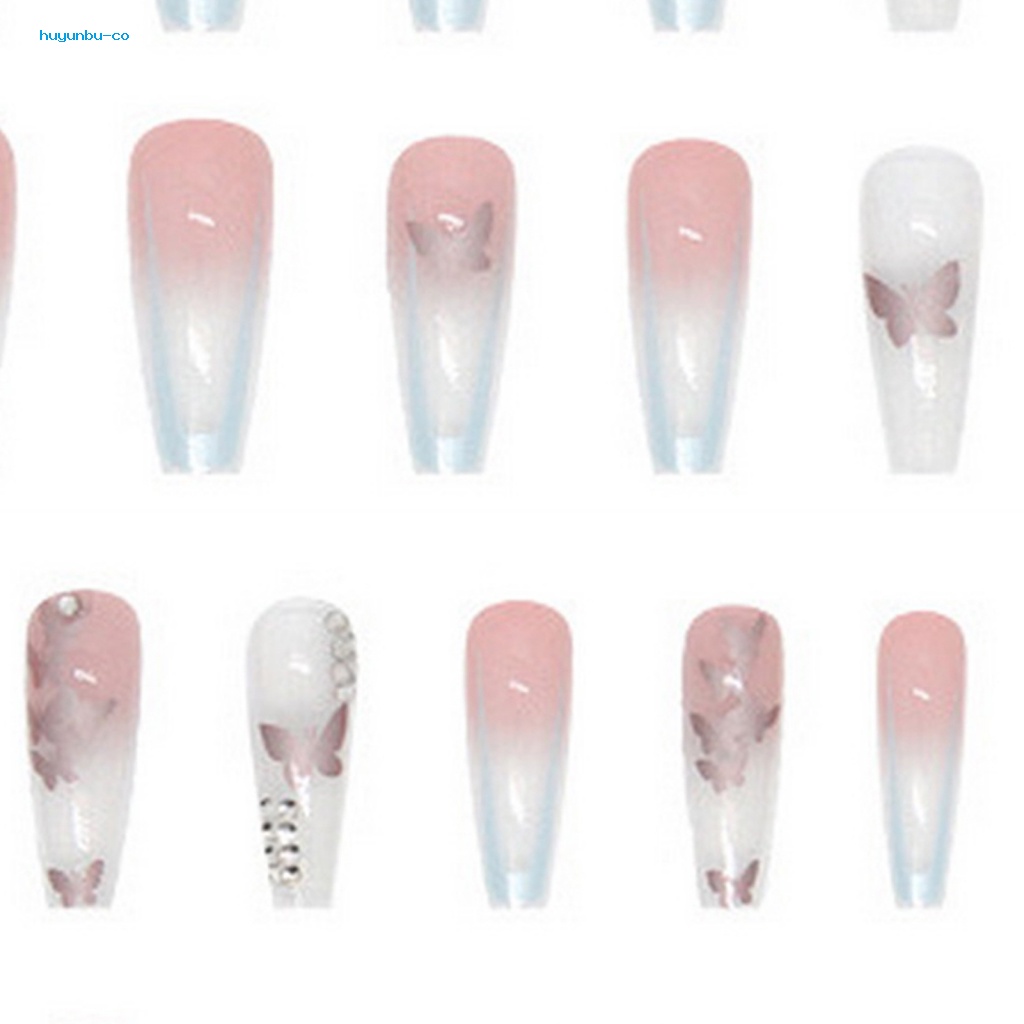 Huyunbu Móng Tay Giả Bằng abs Chất Lượng Cao Thoải Mái Cho Nữ