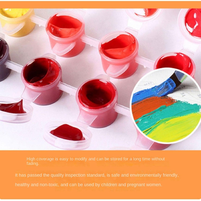 Tranh Sơn Dầu Kỹ Thuật Số Tự Làm Hình Cặp Đôi / Bạn Trai / Bạn Trai Dùng Làm Quà Tặng Ngày Lễ Tình Nhân Màu Sắc