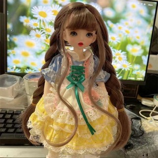 Mkeb Tóc Giả Kiểu Búp Bê bjd Tỉ Lệ 1 / 6
