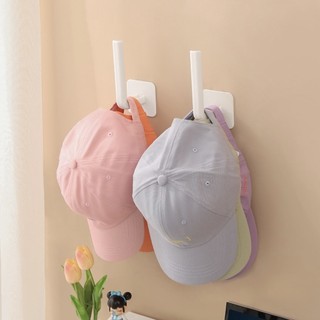 Tiktok explosion# hat storage punch-free household door back Hook porch wall hanging peaked cap rack baseball hat rack 10.5HHL