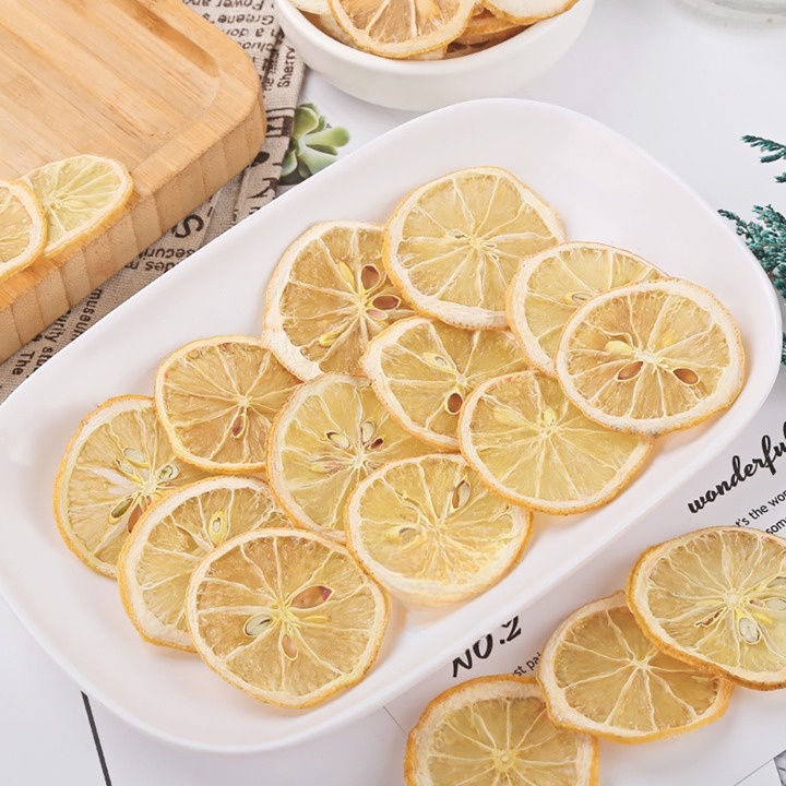 Chanh Vàng Sấy Khô 100gr Trà Chanh Vàng Thái Lát Khô Tự Nhiên Thơm Ngon chuẩn loại 1