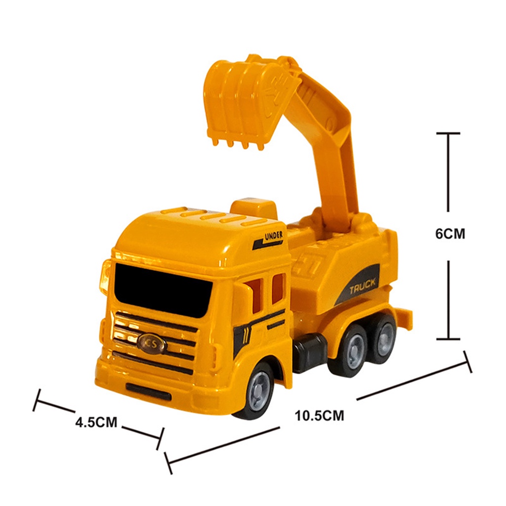 Bộ Đồ Chơi Xe Tải Xây Dựng Cho Bé