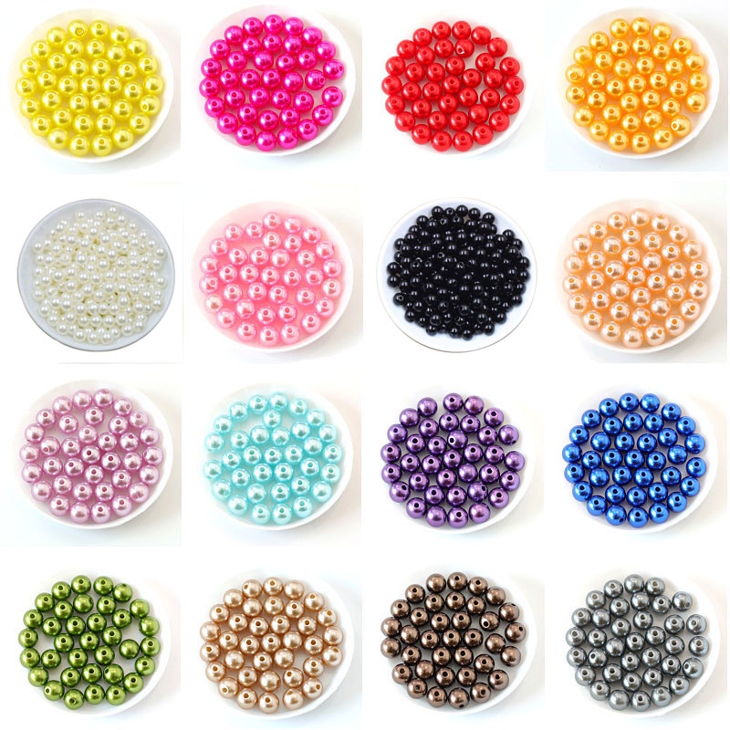 100G HẠT NGỌC TRAI NHỰA - TRANG TRÍ OẢN - TRANG TRÍ HOA