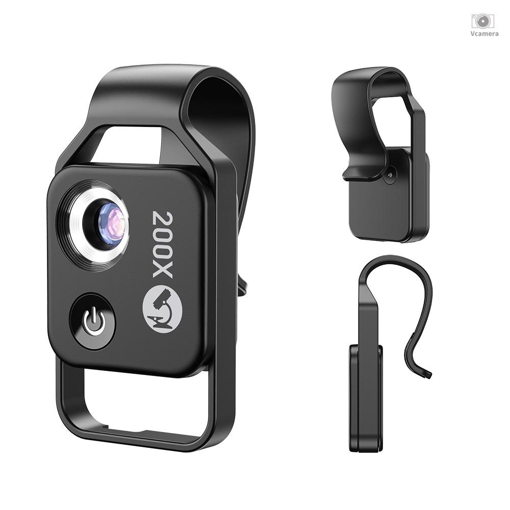 DOP Apexel Kính Hiển Vi ms002 200x Kẹp Gắn Điện Thoại / Máy Kiểm Tra Công Nghiệp Chuyên Nghiệp