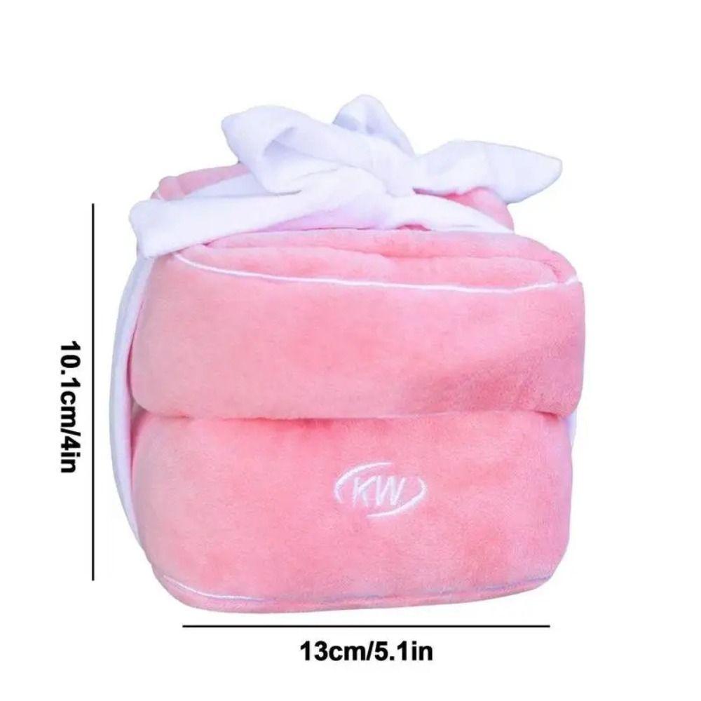 Leota Hộp Đựng Nhẫn Đồ Chơi Trái Tim Nhồi Bông pp Đáng Yêu Thích Hợp Làm Quà Tặng Bạn Gái