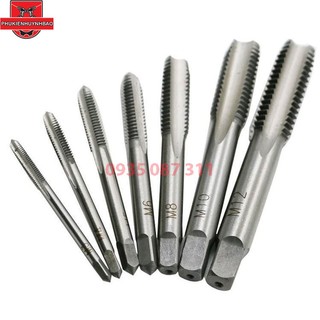 Bộ 7 mũi khoan taro cắt ren, tạo ren xoắn m3 - m8 /hpshop92