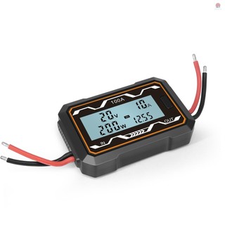 Versatile DC Power Meter with Battery Voltage Amp Measurement for Efficient Power Analysis