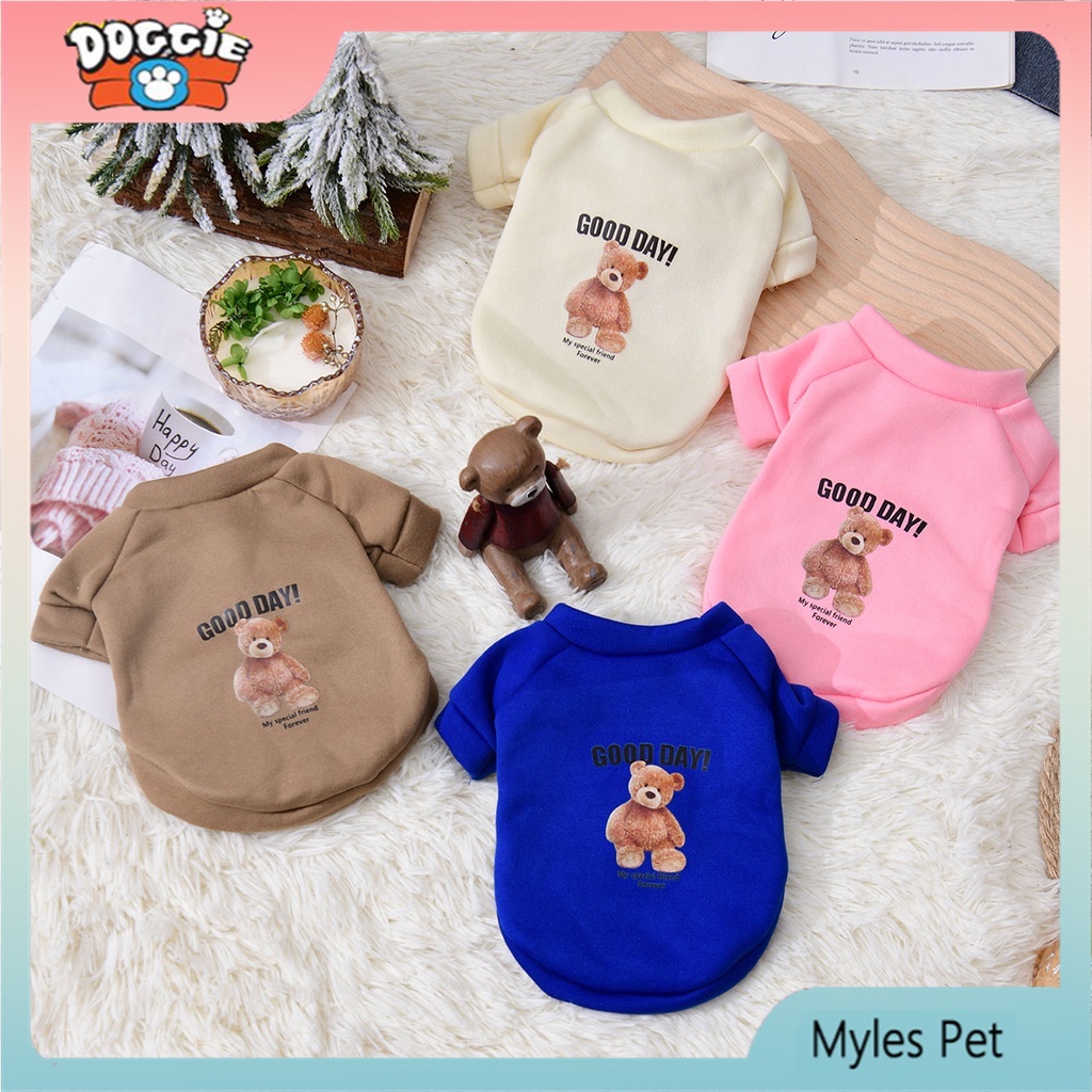 Áo Sweater Giữ Ấm Thời Trang Xuân Thu Đông Mừng Năm Mới Cho Thú Cưng