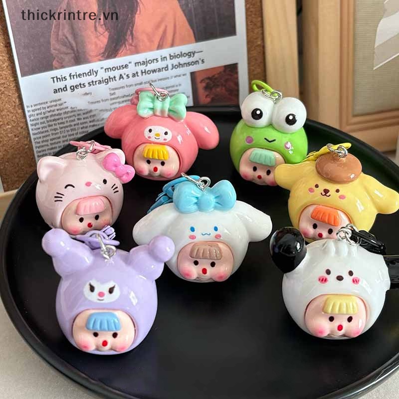 Móc Khóa Hình sanrios 3d Dễ Thương
