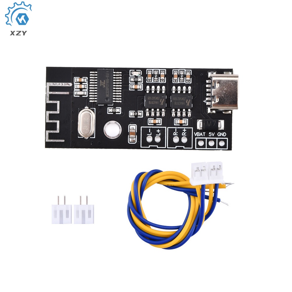 Bảng Mạch Khuếch Đại Âm Thanh bluetooth Không Dây mh-M38 5w + Loa Không Dây 5w