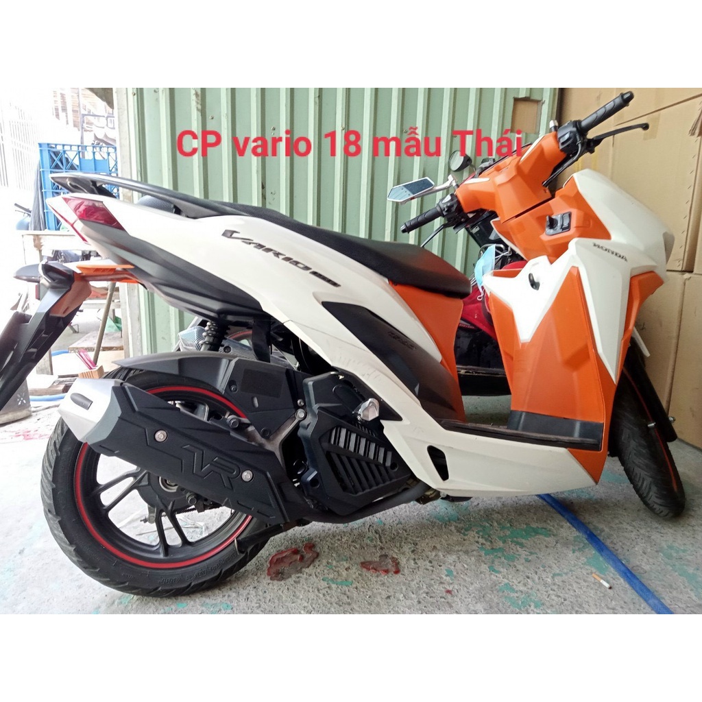 Che pô Vario 18-21 kiểu thông dụng và kiểu thái thay thế ốp theo xe