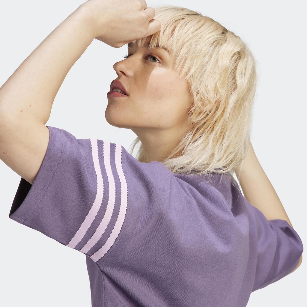 Adidas Phong cách sống Áo Thun Neuclassics Adicolor Nữ Màu tím IP8973