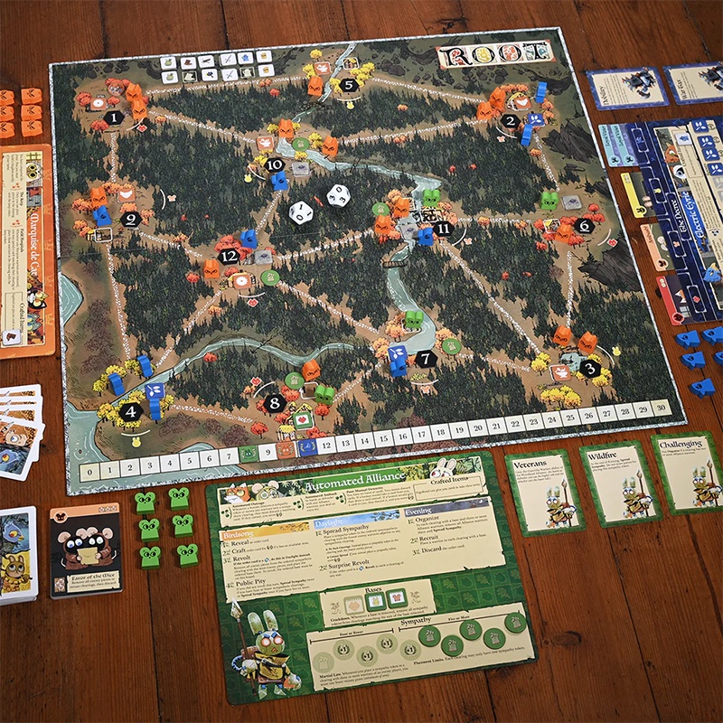 ROOT: THE CLOCKWORK EXPANSION Board Game