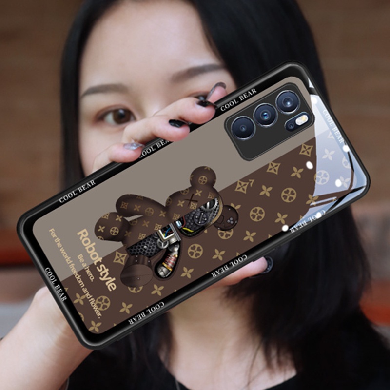 Điện Thoại Ốp Lưng Hình Gấu Đáng Yêu Cho iphone 14 plus 12 13 pro max mini