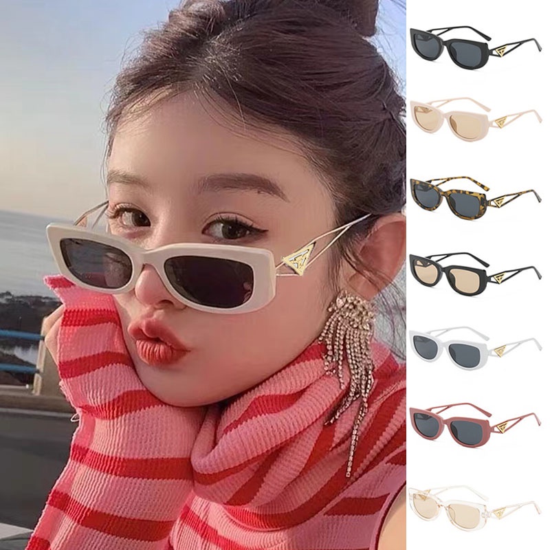 Kính Mát Gọng Vuông Phong Cách hip hop Âu Mỹ Thời Trang Cho Nam Nữ