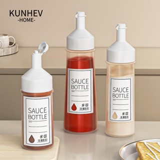 KUNHEV xịt dầu ăn/ nước sốt/ salad KUNHEV trong suốt có nắp đậy tiện dụng cho nhà bếp