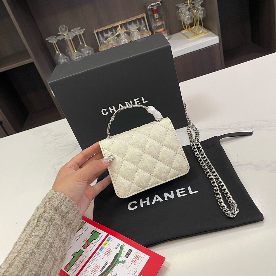 Real picture Túi Đeo Chéo Dây Chuỗi Thời Trang Dành Cho Nữ