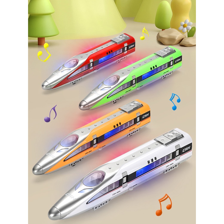 Đồ Chơi Mô Hình Tàu Lửa Có Đèn Và Nhạc Độc Đáo Thú Vị Cho Bé
