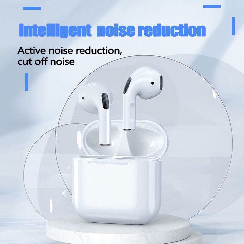 Tai nghe Bluetooth Nhét Tai Không Dây TWS Air Pro 4 Chống Tiếng Ồn Có Micro Cho IOS Xiaomi Android Techzone Mall