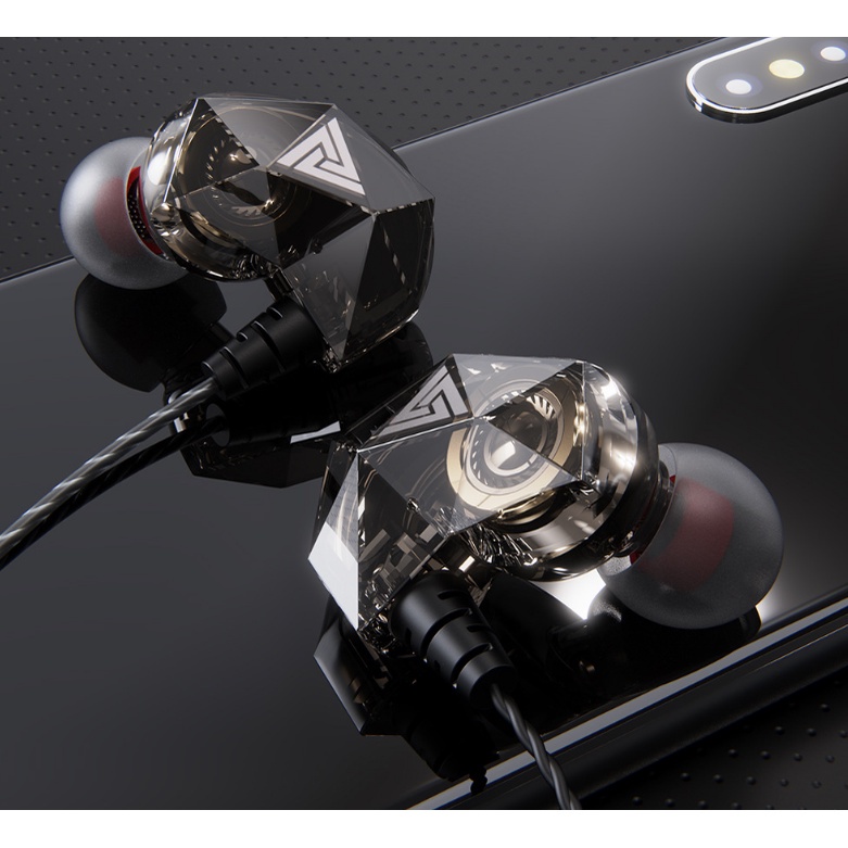 Tai Nghe Gaming QKZ AK2 Pro Nghe Nhạc Chơi Game  2022 Mới Nhất Âm Thanh Super Bass, Dây Chống Rối, Có Mic Đàm Thoại