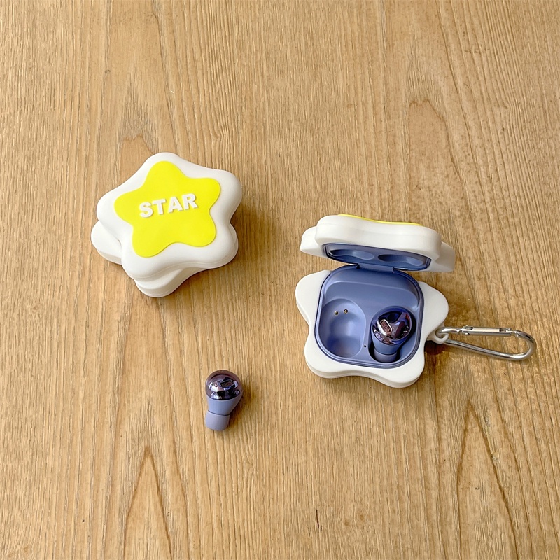 Vỏ Bảo Vệ Hộp Sạc Tai Nghe Không Dây samsung galaxy buds pro & buds2 pro Hình Mèo stitch 3d Dễ Thương