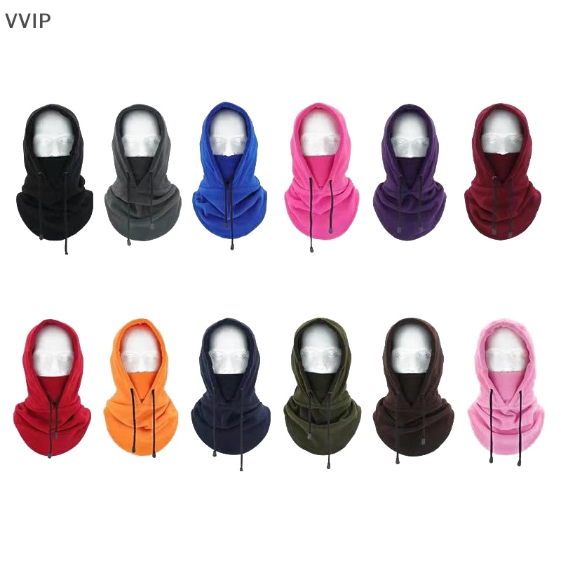 Vvn Mũ Trùm Đầu Đi Xe Đạp Trượt Tuyết Chắn Gió Giữ Ấm Mùa Đông Chất Lượng Cao qdd