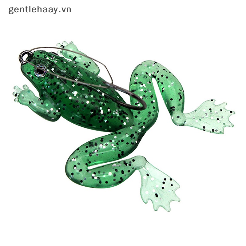 Mồi Câu Cá Giả Hình Ếch Bằng Cao Su Mềm Siêu Bền 4.5g / 6cm vn