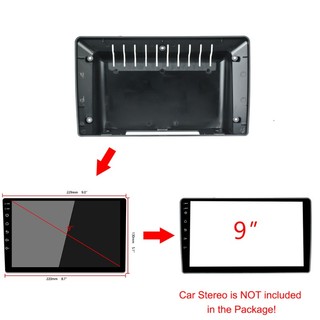 Lt bộ khung gắn radio 9 inch 2din android cho xe mazda bt-50 2012-2019