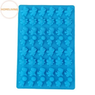 Khuôn silicon làm bánh kẹo hình khủng long 48 lỗ