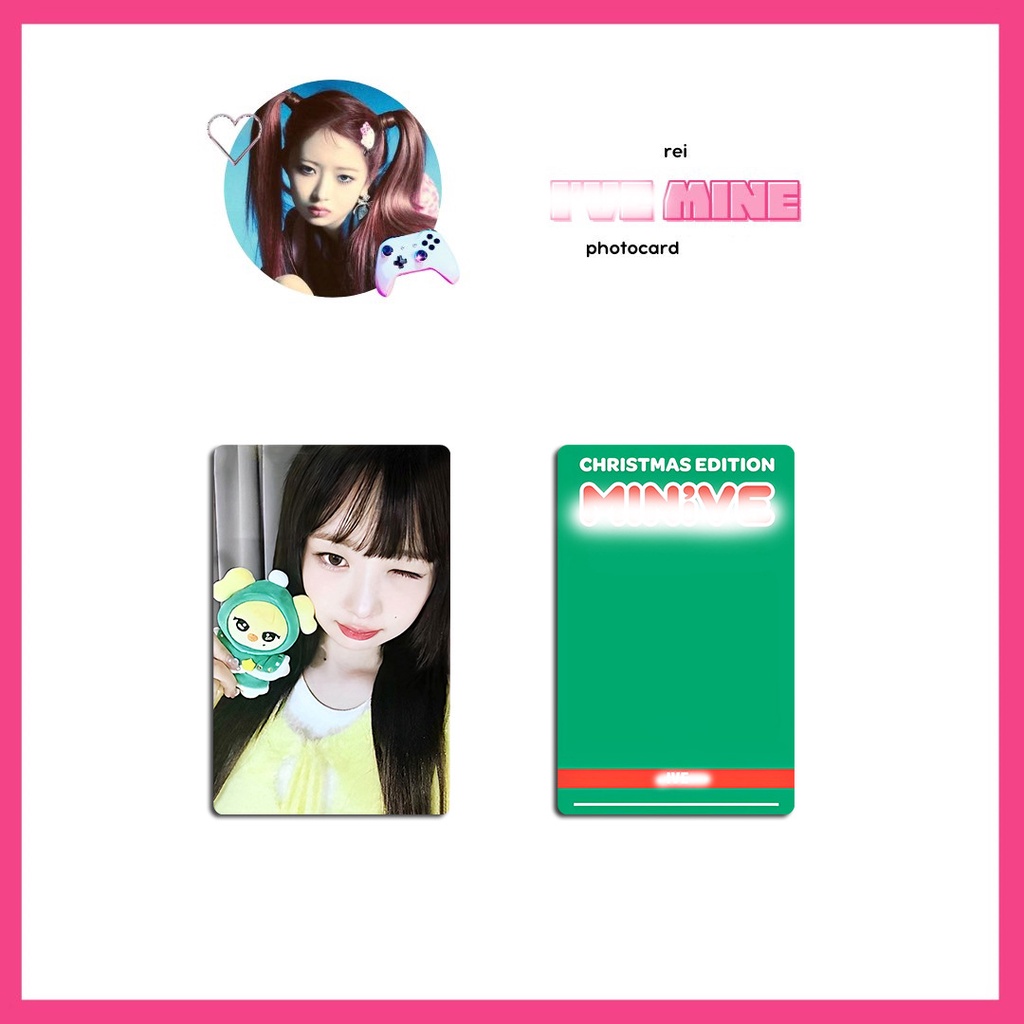 Bộ Sưu Tập Thẻ Hình Búp Bê kpop liz