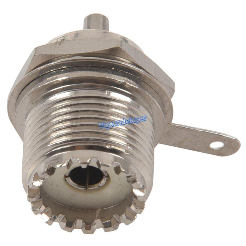 Đầu Nối Thẳng Cổng Cái Uhh female so239 jack Buffhead rf