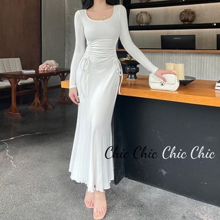 Chic Chic váy nữ Đầm Body Cho thời váy Thể thao Thời trang Hàn Phong Stylish WLQ23C0956 50Z231213