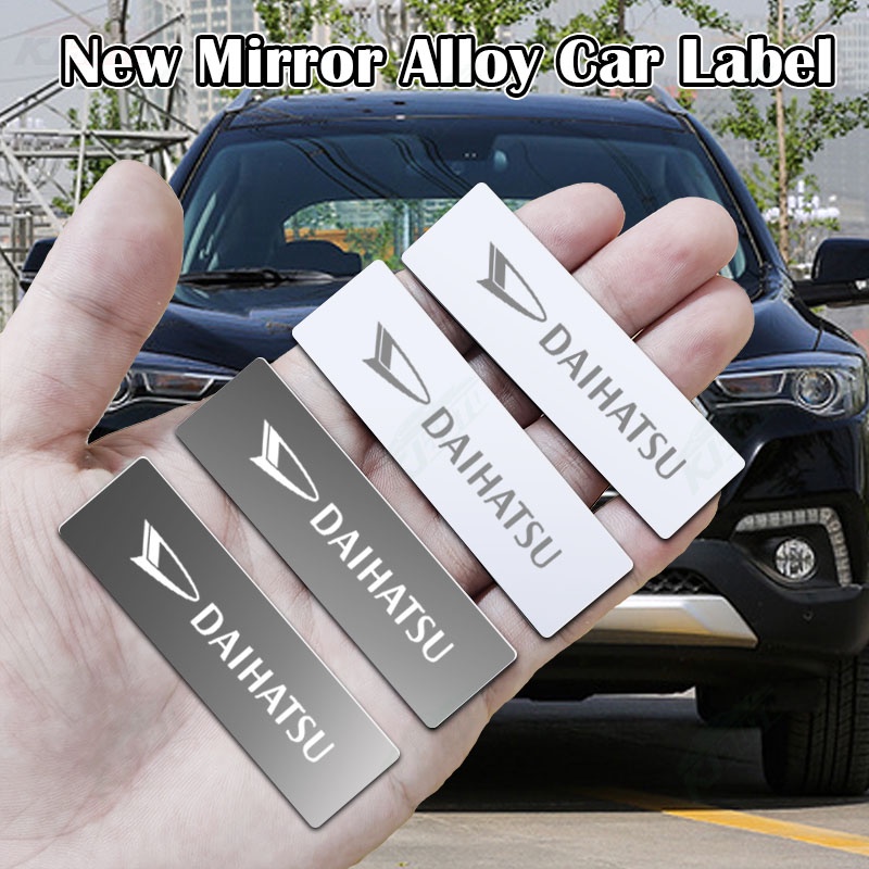 Daihatsu Nhãn Dán logo 3d Bằng Kim Loại Trang Trí Xe Hơi sigra max terios rocky luxio taruna ayla xenia sirion ceria classy taft