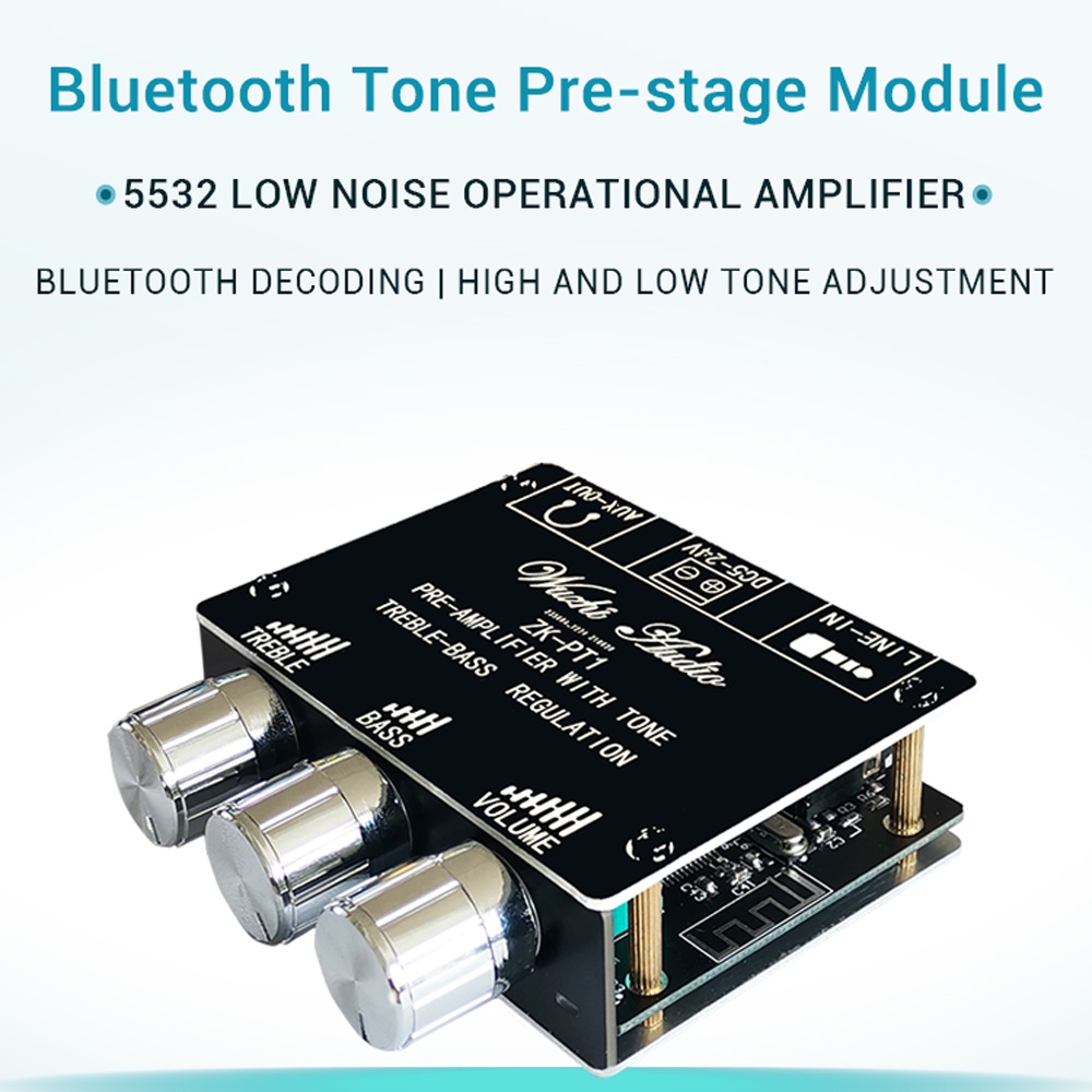 Bảng Mạch Giải Mã Âm Thanh bluetooth 5.0 Hai Kênh Tiếng Ồn Thấp