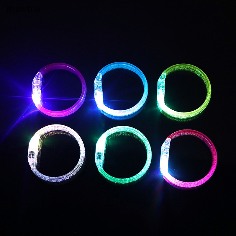 Vòng Đeo Tay Chạy Bộ Có Đèn led 7 Màu Phát Sáng Trang Trí Tiệc vn