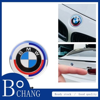 Huy hiệu trang trí mui xe hơi bmw 50th anniversary e39 e46 e90 e60 f10 f30 g01 g30 x3 x5 x6 82mm / 74mm