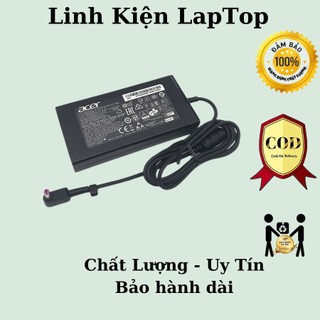 Sạc laptop acer 19v 7.1a 135w chân tím dùng cho acer aspire nitro v15, acer vx vx5 vx15, acer nitro 5 an515 new 100%