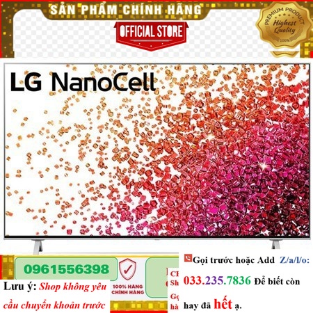 [Hãng] LG 43NANO77 Smart Tivi NanoCell LG 4K 43 inch 43NANO77TPA