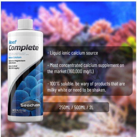 Bổ sung khoáng chất cho bể san hô Reef complete USA