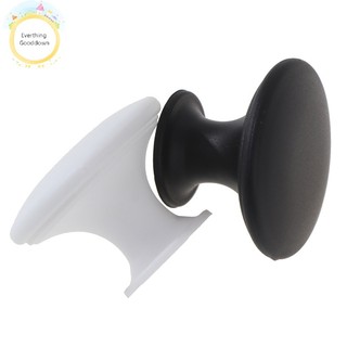 Everthinggooddown Tay Cầm Đơn Núm Kéo Tủ Ngăn Kéo Tay Cầm Vít Nhựa Cơ Bản Ngăn Kéo Tròn vn