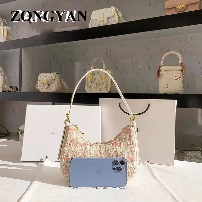 Túi bao tử nữ túi đeo hông túi xách nữ đeo chéo 2023 NEW L98S0B5 ZONGYAN