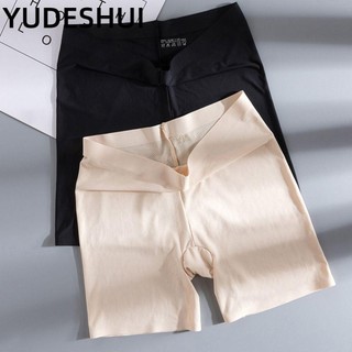 YUDESHUI Quần Lót Lụa Lạnh Không Đường May Lưng Cao Co Giãn Tốt Thời Trang Mùa Hè Có Size Lớn