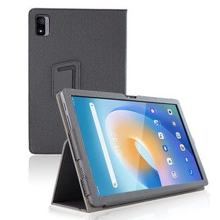 Bao da pu nắp gập kèm giá đỡ & dây đeo cho htc a103 chuwi hipad max hi10 xpro hipadmax hi10xpro x pro hipadxpro a103 protective casing stand holder with handrest strap case