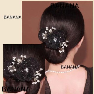 1 dụng cụ tạo kiểu tóc búi chống trượt hình hoa dành cho nữ