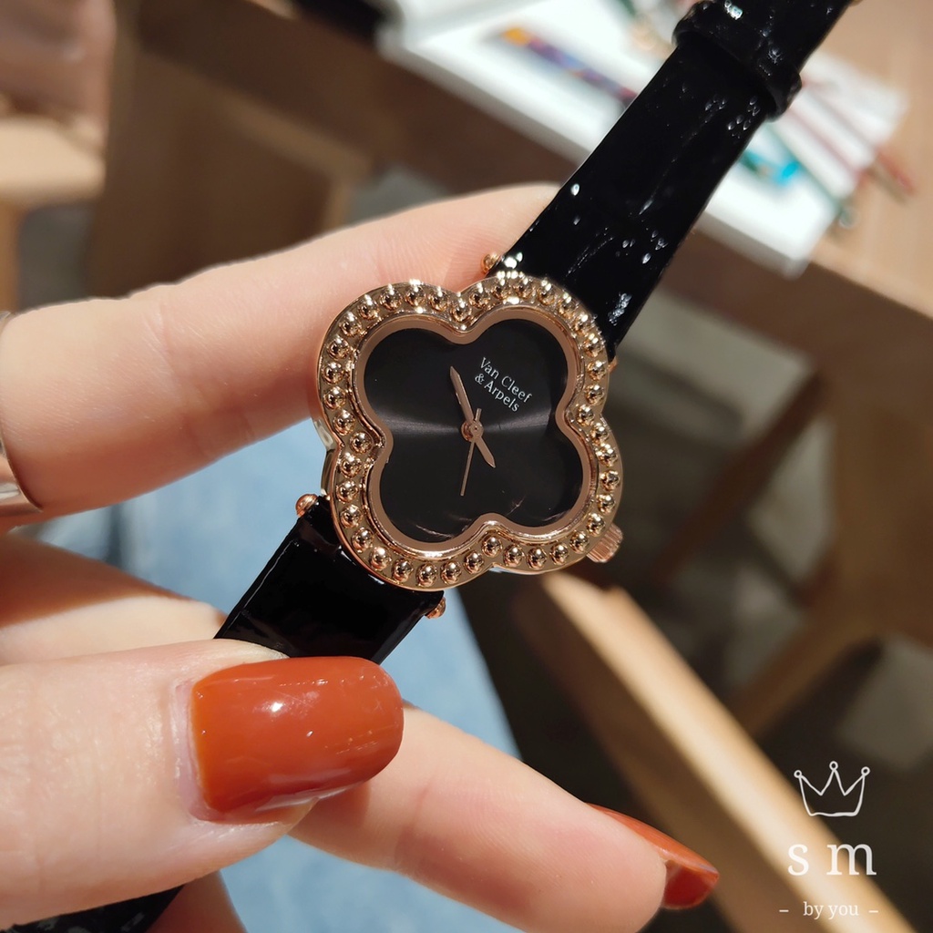 Đồng Hồ Đeo Tay Máy quartz Mặt Vỏ Sò Thời Trang Cho Nữ