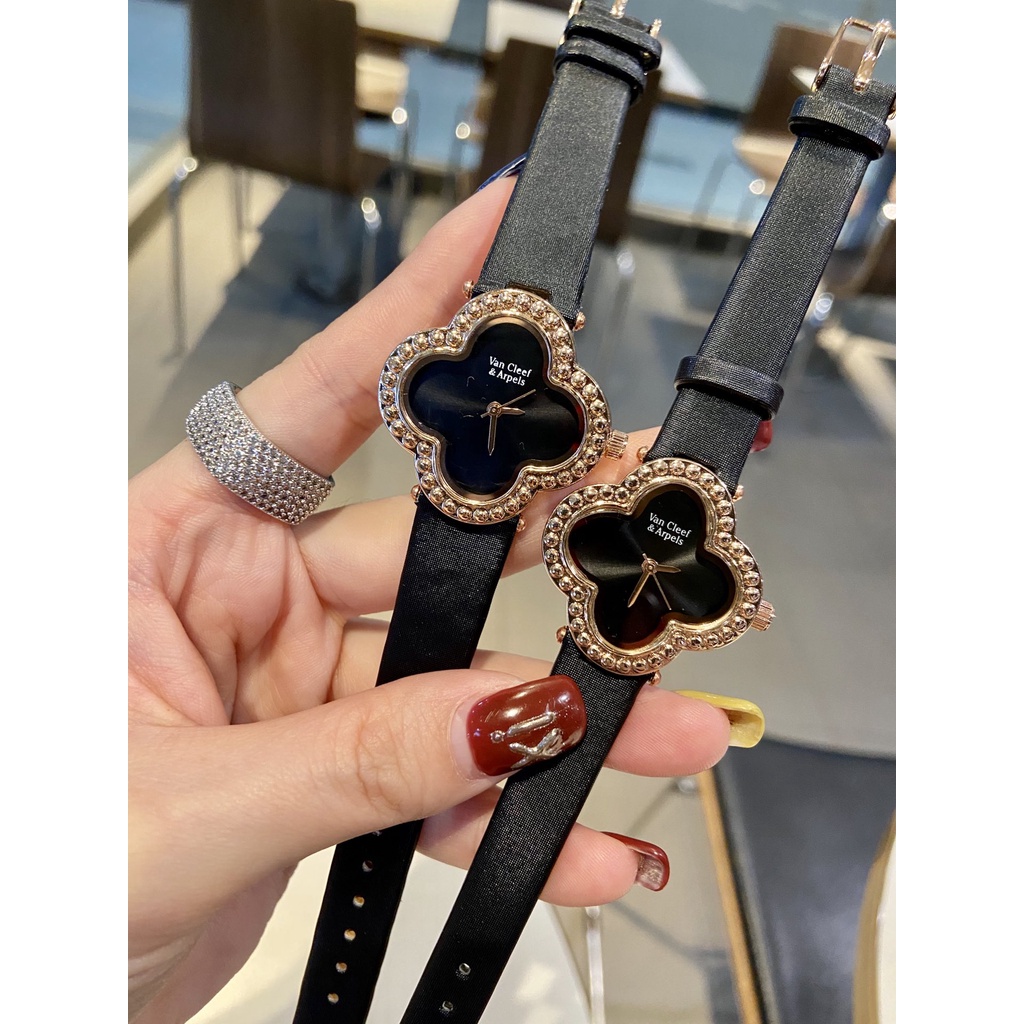 Đồng Hồ Đeo Tay Máy quartz Mặt Vỏ Sò Thời Trang Cho Nữ